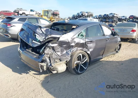 2019 Honda Accord Sport from USA, damaged, VIN 1HGCV1F34KA162993